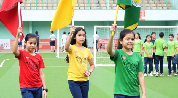 Annual Sports Day at sanatanainternat_sanatana Jnana Vidyalaya: A Celebration of Team Spirit